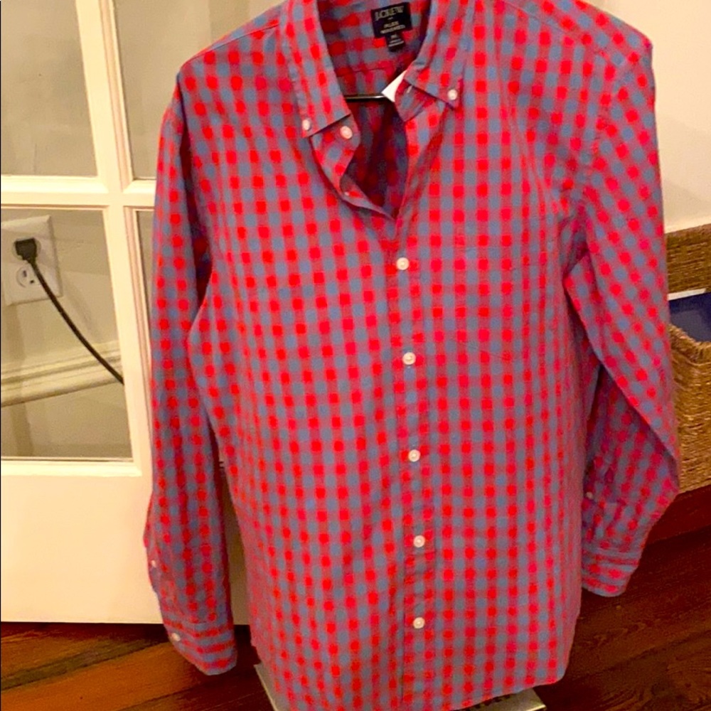 J. Crew button up slim fit untucked shirt - New